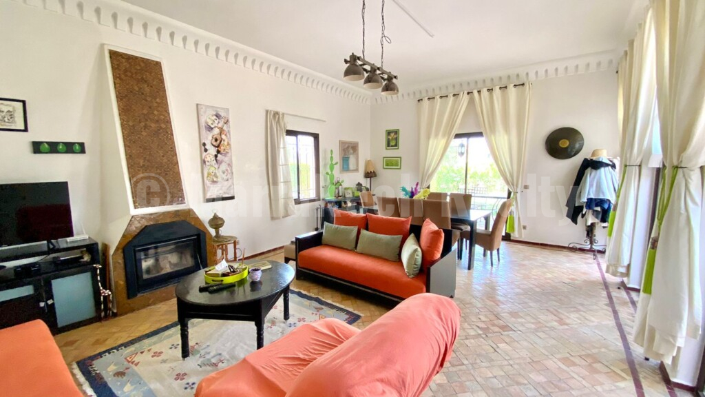 4 bedroom villa in a quiet and secure residence in Marrakech
