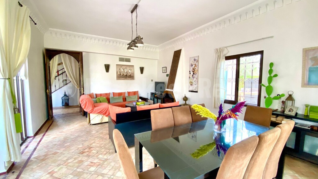 4 bedroom villa in a quiet and secure residence in Marrakech