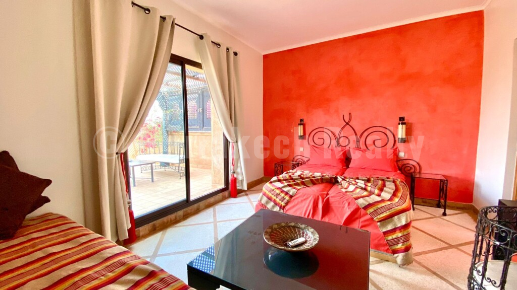 4 bedroom villa in a quiet and secure residence in Marrakech