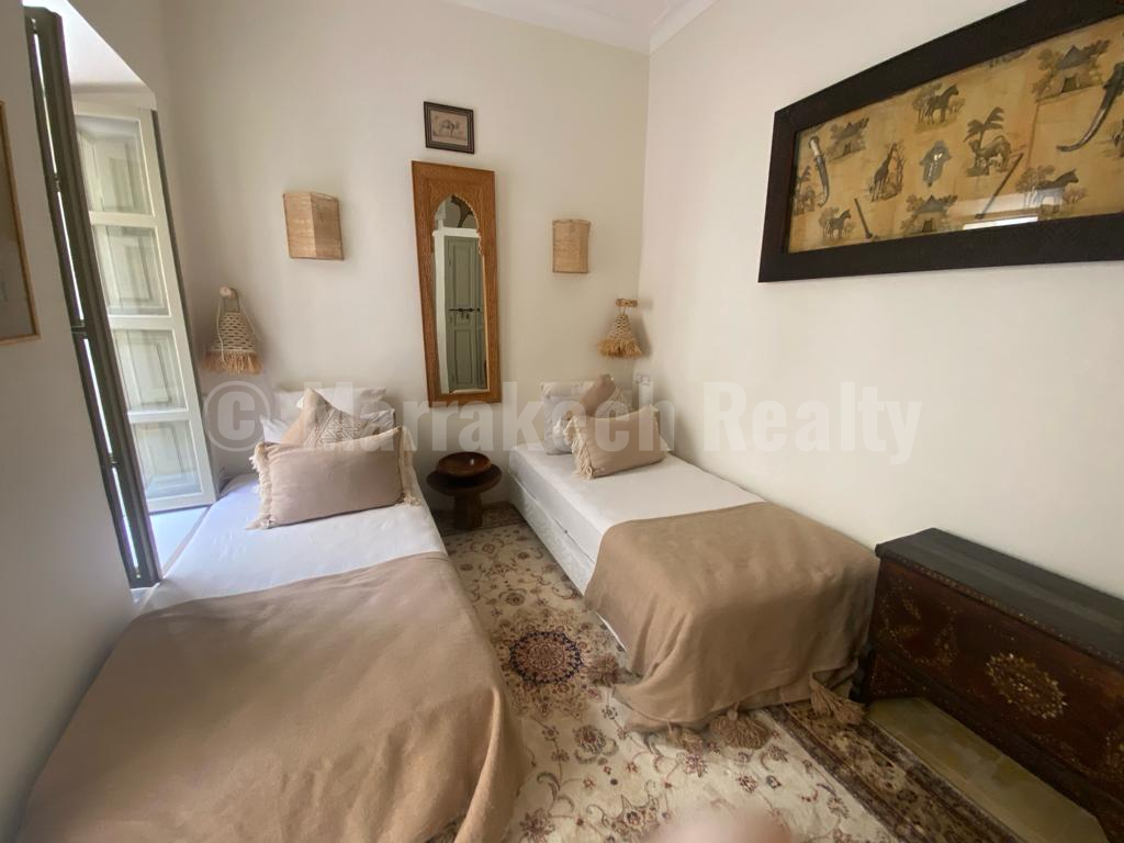 Delightful Dar el Bacha 4 bedroom Riad with heated pool