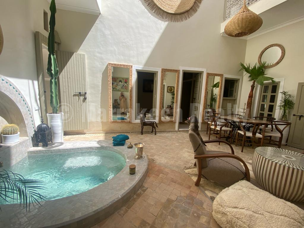 Delightful Dar el Bacha 4 bedroom Riad with heated pool