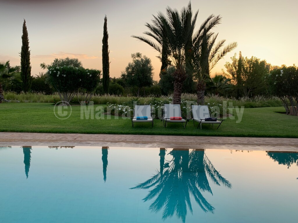 Standout 7 bedroom villa with great views close to Marrakech