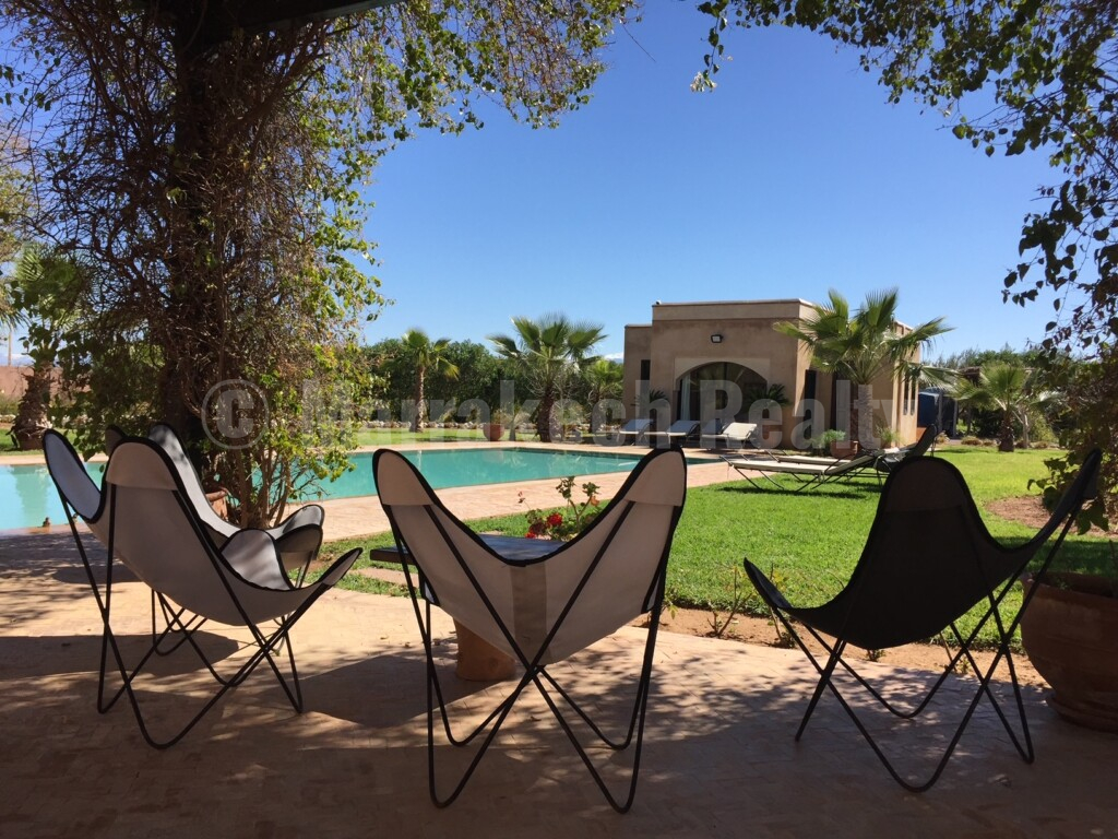 Standout 7 bedroom villa with great views close to Marrakech