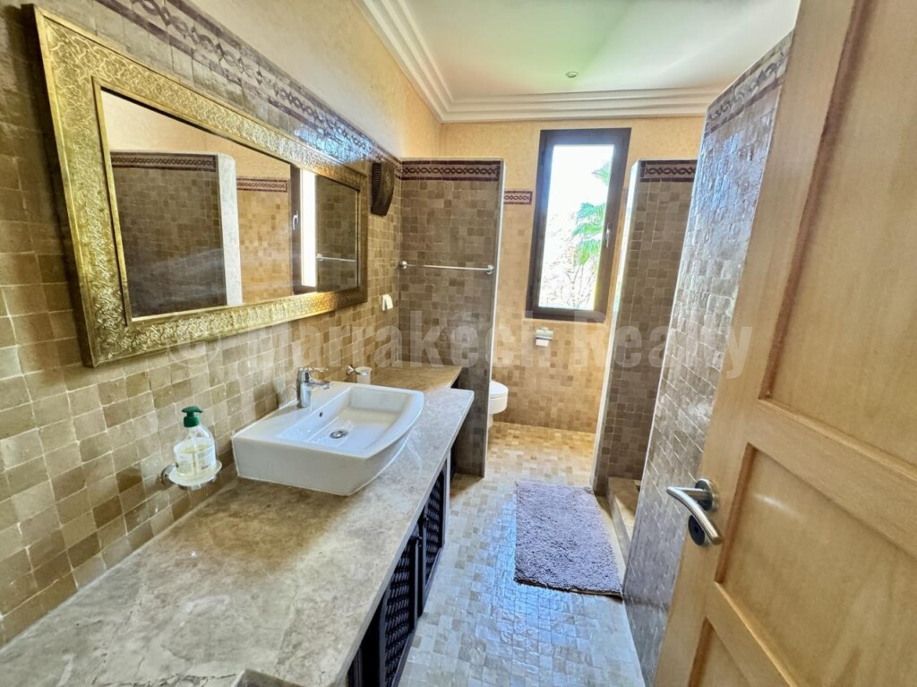 Villa on 1st Golf Line For Rent on the road of Ourika