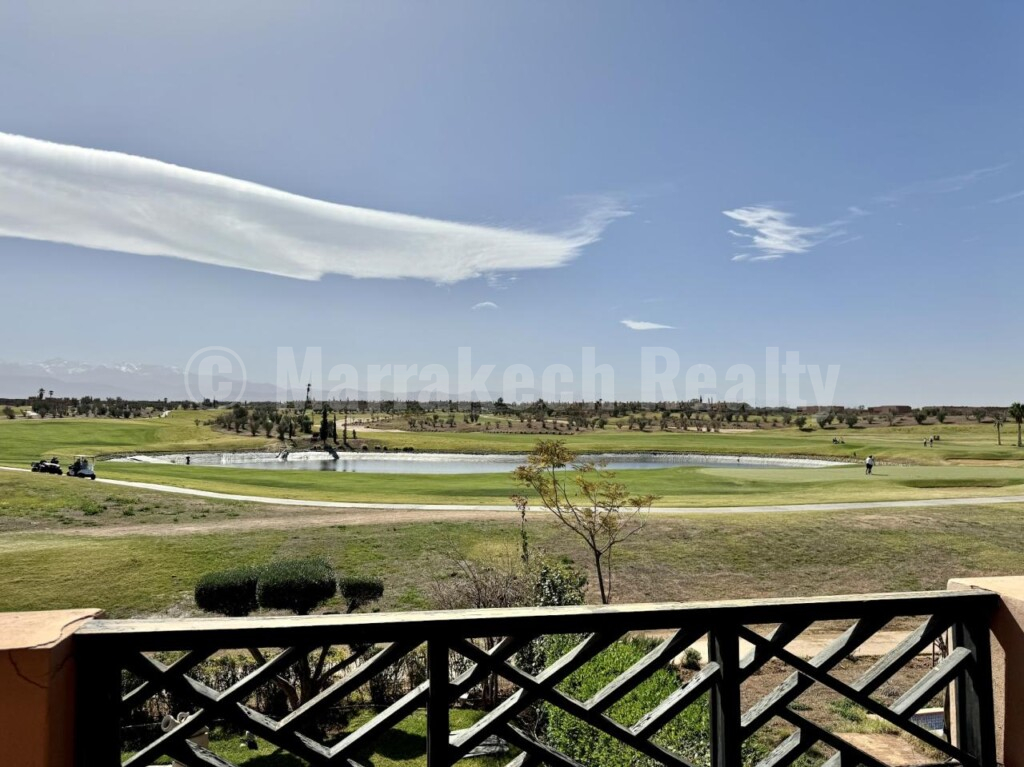 Villa on 1st Golf Line For Rent on the road of Ourika