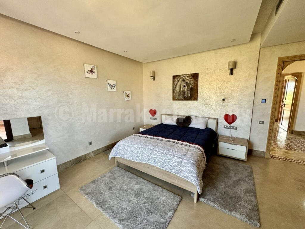 Villa on 1st Golf Line For Rent on the road of Ourika