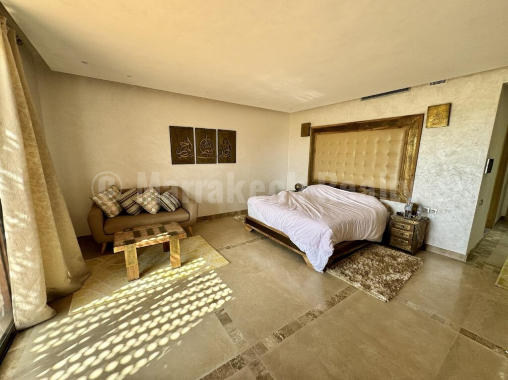 Villa on 1st Golf Line For Rent on the road of Ourika