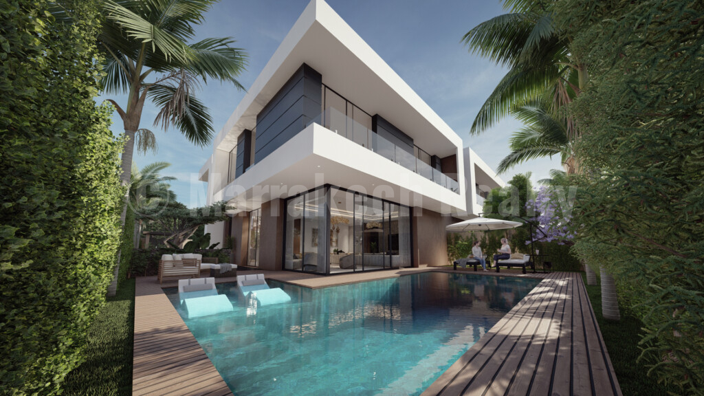 Upscale 4 bedroom new villas close to golf courses