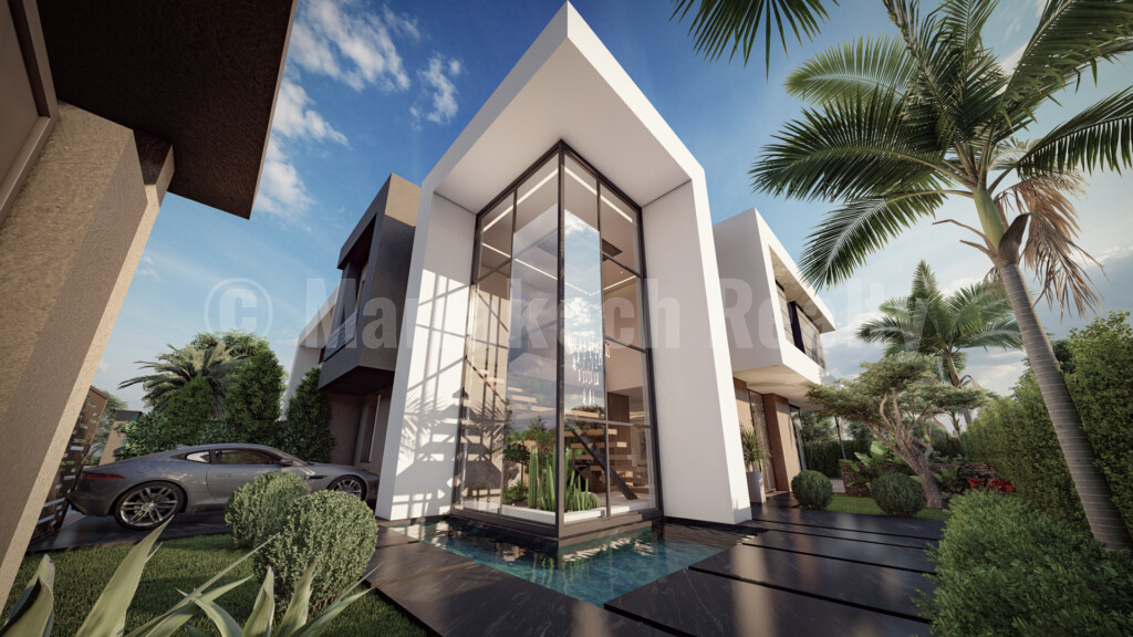 Upscale 4 bedroom new villas close to golf courses