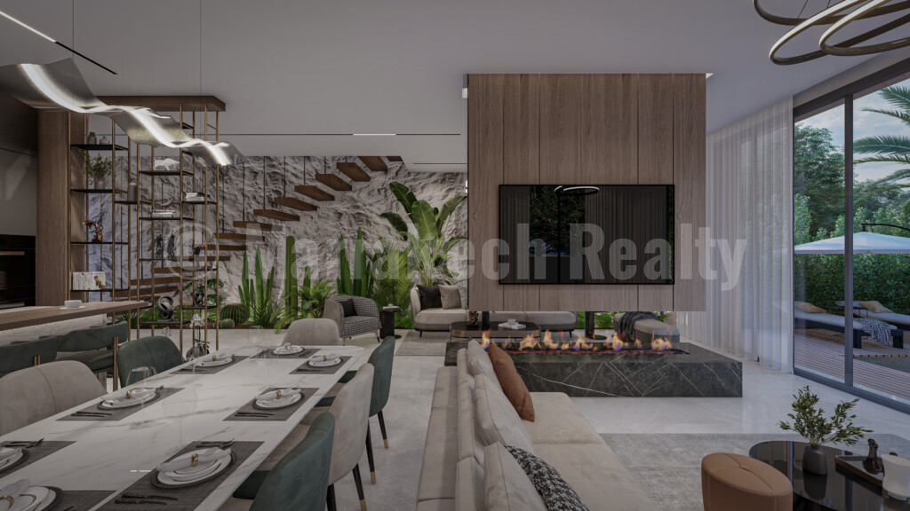 Upscale 4 bedroom new villas close to golf courses