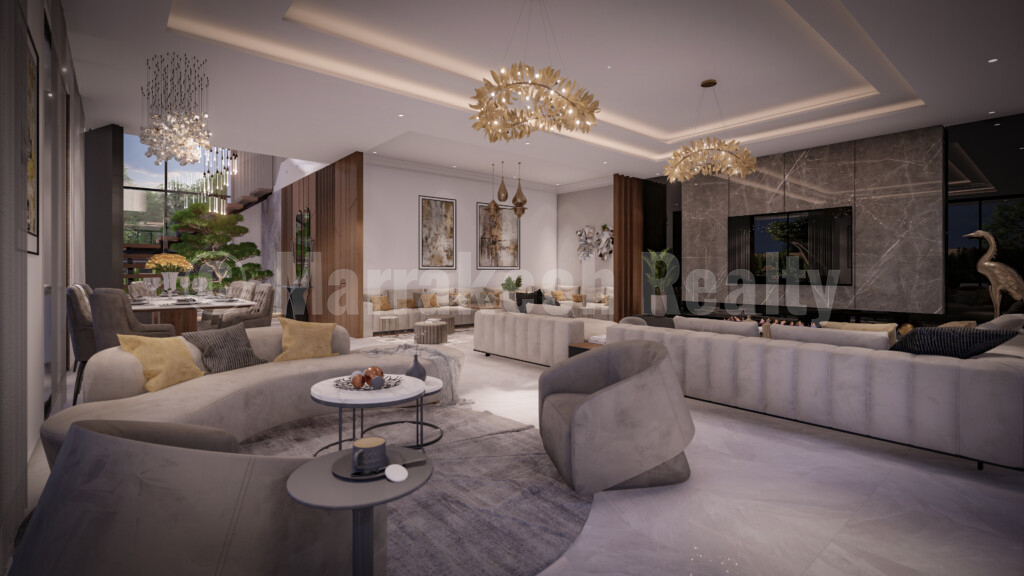 Upscale 4 bedroom new villas close to golf courses