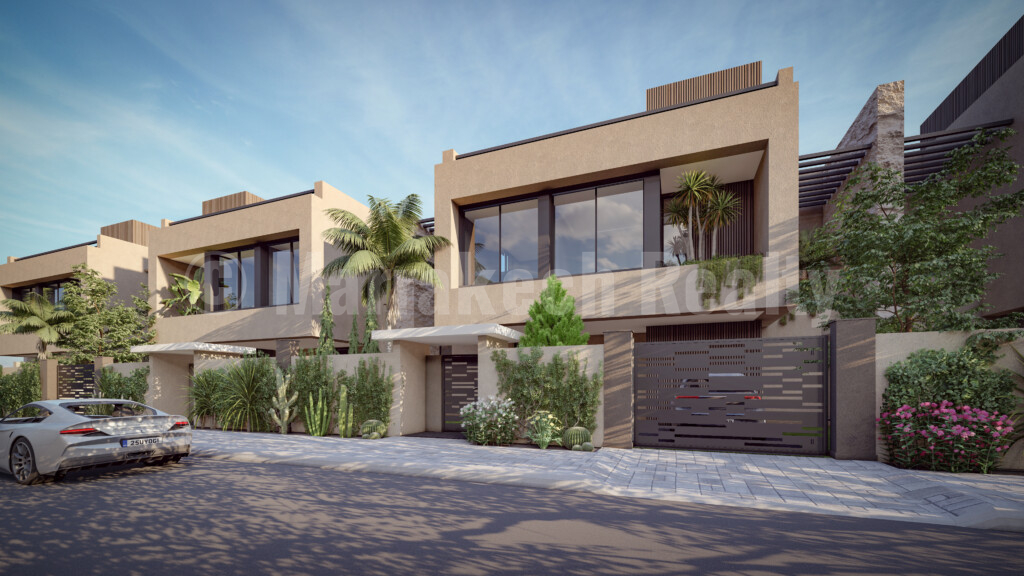 Upscale 4 bedroom new villas close to golf courses