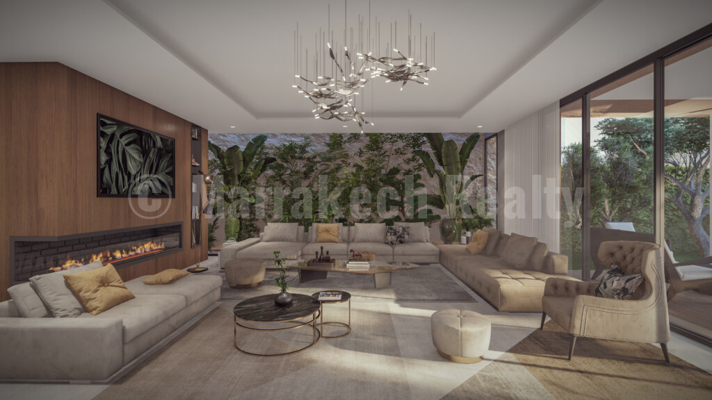 Upscale 4 bedroom new villas close to golf courses