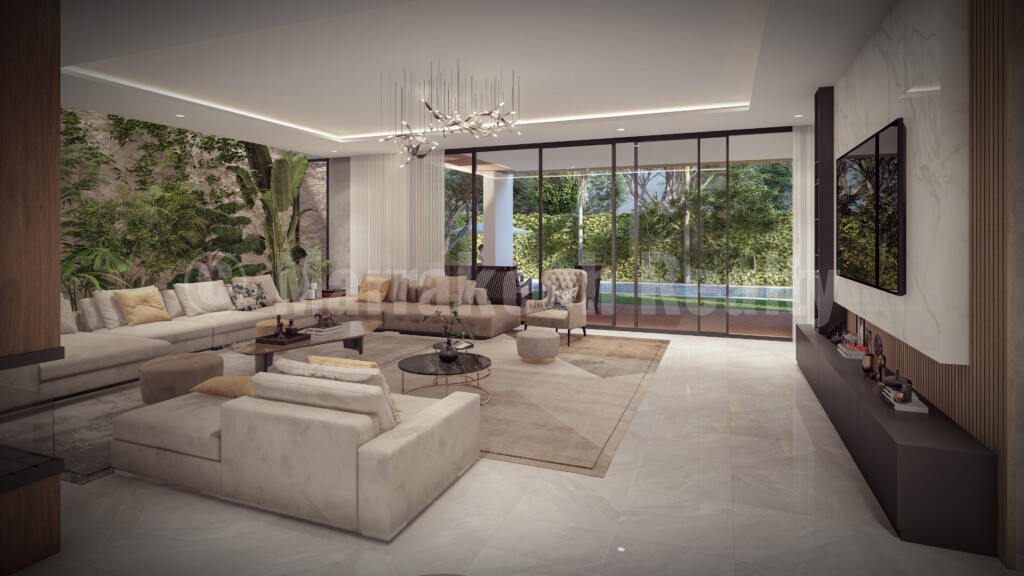 Upscale 4 bedroom new villas close to golf courses