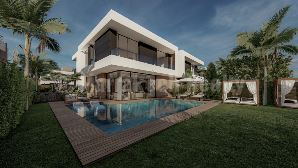 Upscale 4 bedroom new villas close to golf courses