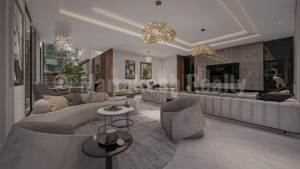 Upscale 4 bedroom new villas close to golf courses