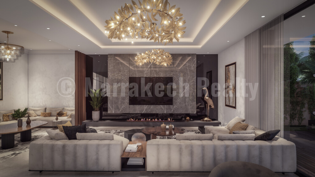 Upscale 4 bedroom new villas close to golf courses