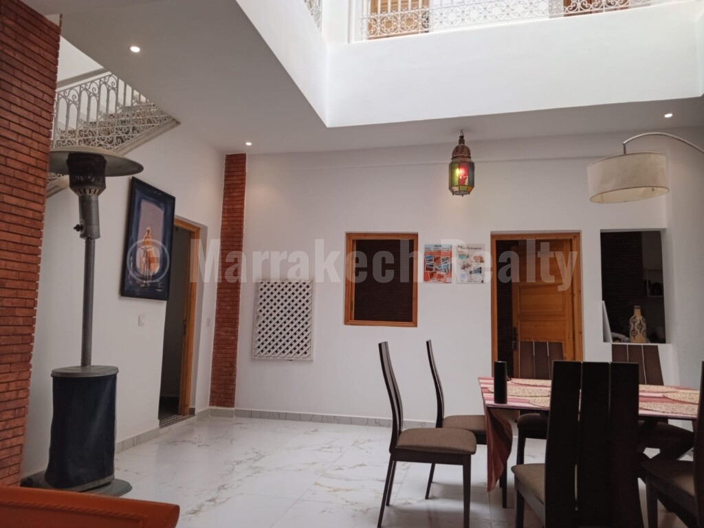 4 bedroom Riad with unique location in Marrakech