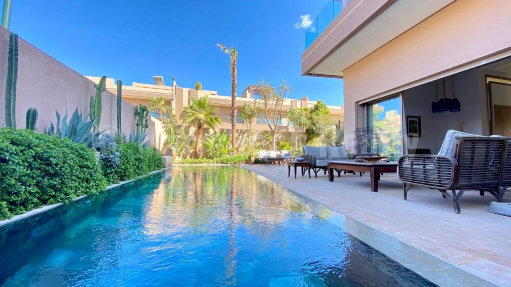 Villa moderne de 3 chambres dans un domaine sécurisé