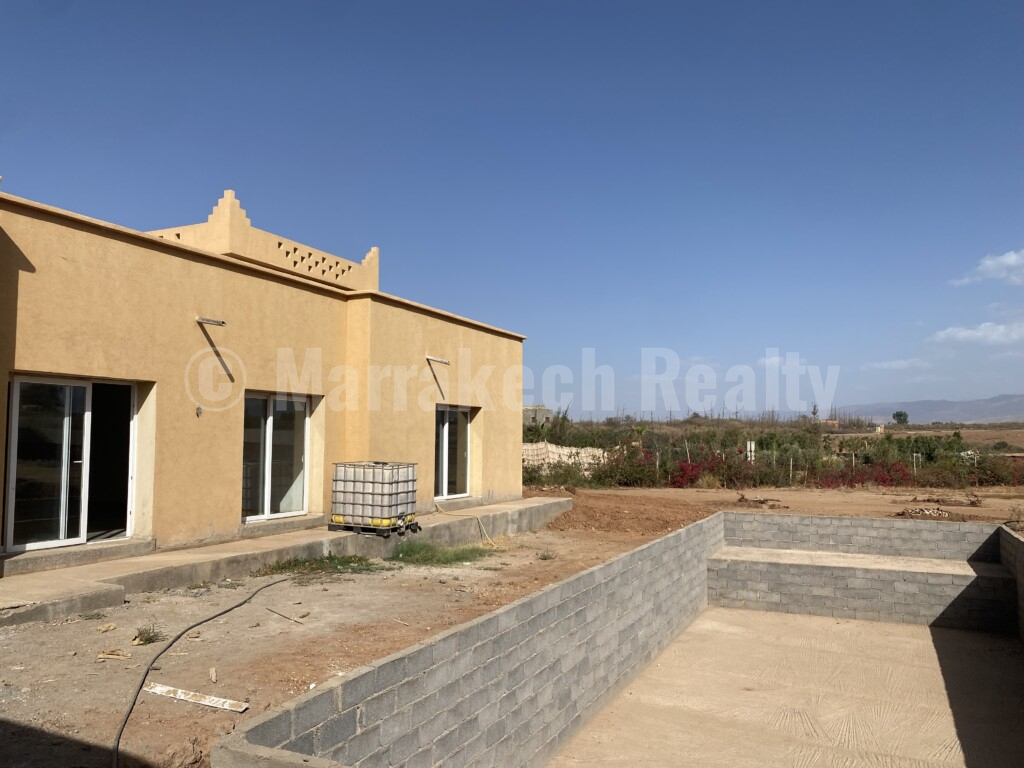 Beautiful new villa on the Ourika road