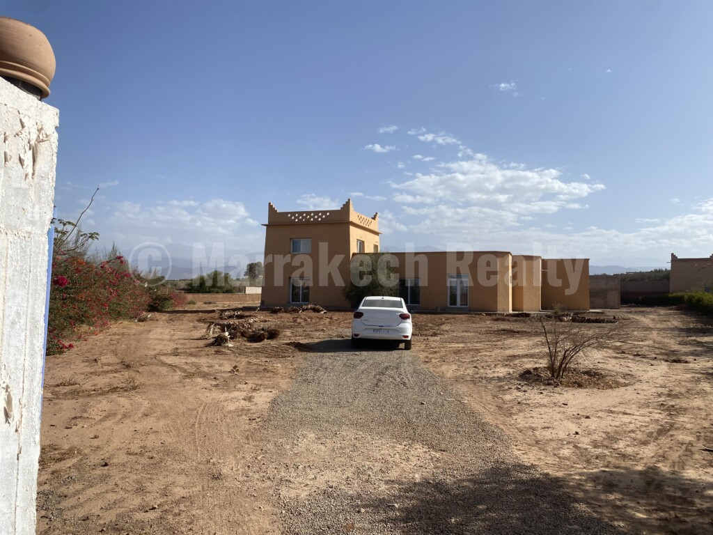 Beautiful new villa on the Ourika road