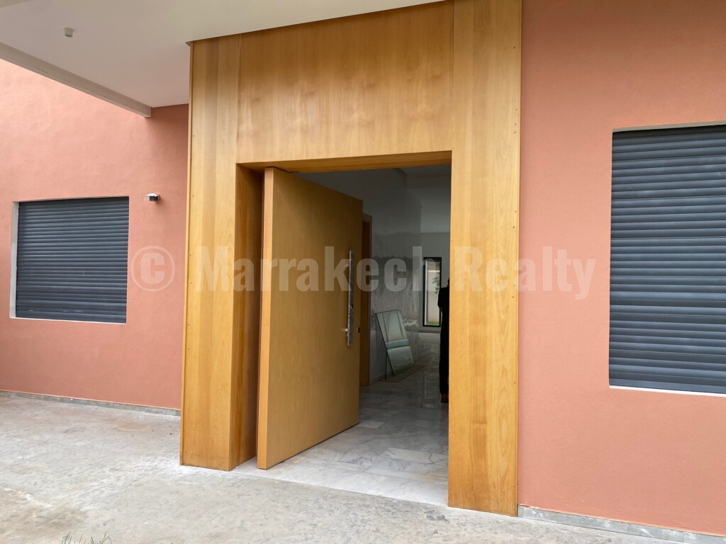 Villa neuve contemporaine avec piscine quartier Agdal