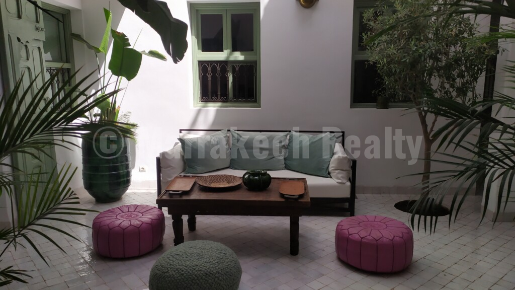 Riad Akhdar – 4 chambres – Médina quartier Kasbah