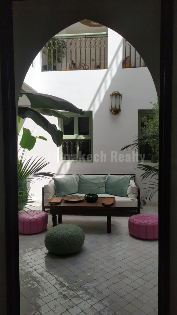 Riad Akhdar – 4 chambres – Médina quartier Kasbah