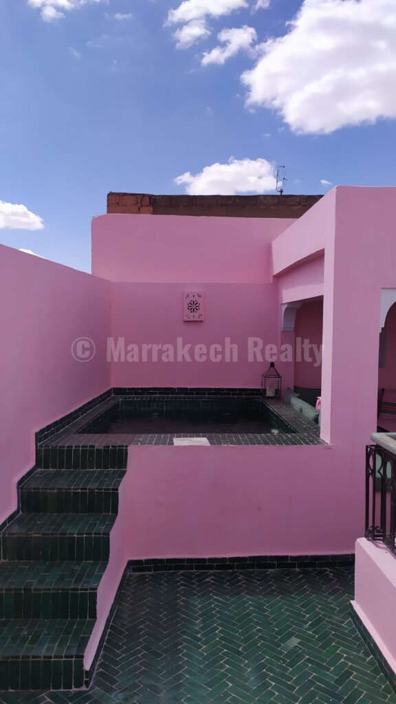 Riad Akhdar – 4 chambres – Médina quartier Kasbah