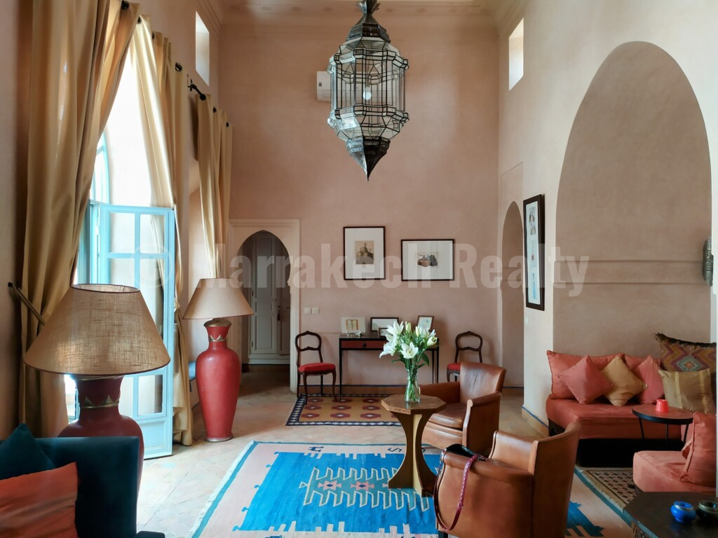 Villa Lakhdar – 4 chambres – jardin et piscine sans vis-à-vis