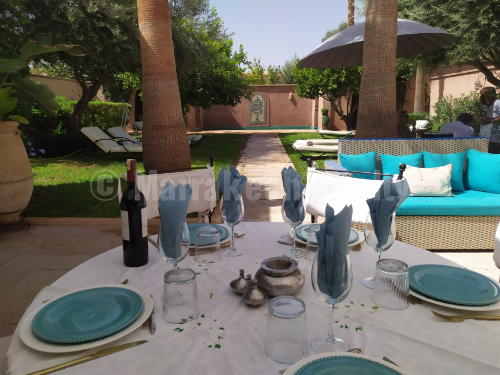 Villa Lakhdar – 4 chambres – jardin et piscine sans vis-à-vis