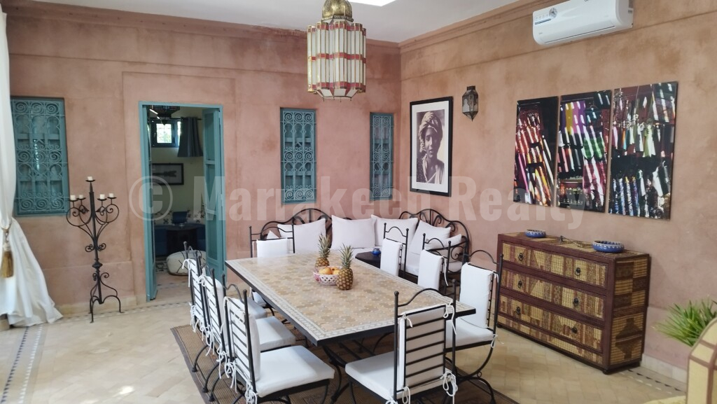 Villa Lakhdar – 4 chambres – jardin et piscine sans vis-à-vis