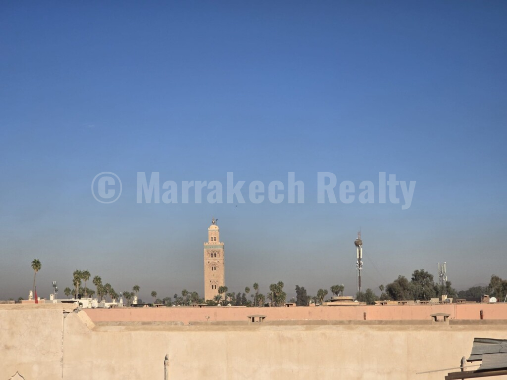 Riad dans un excellent emplacement avec vue a couper le souffle