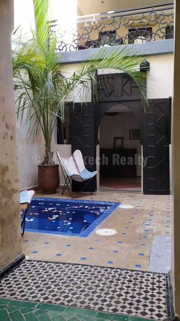 Riad Dar Al Azhar – 3 bedrooms – Medina, pool terrace