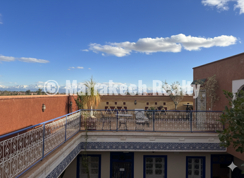 Grand Riad Maison D’hôtes de 9 Chambres dans Le Meilleur Quartier de Marrakech