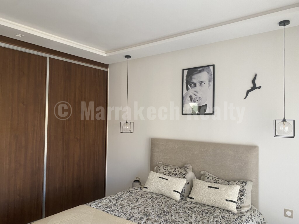 Villa contemporaine de 255 m² avec piscine, vue sur l’Atlas à 10 km du centre-ville de Marrakech