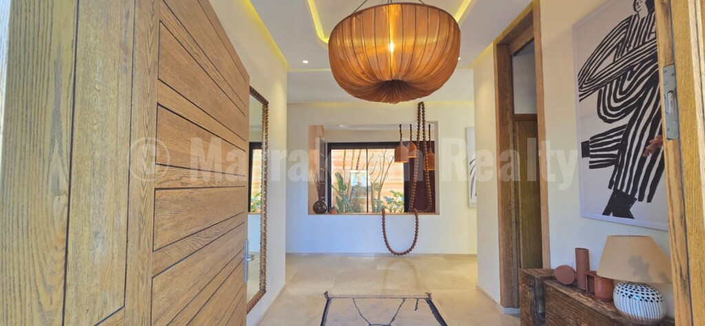 Magnificent single-storey villa, located less than 10 minutes from Marrakech, in a private residence