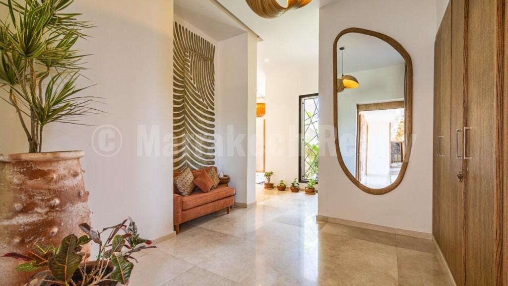 Magnificent single-storey villa, located less than 10 minutes from Marrakech, in a private residence