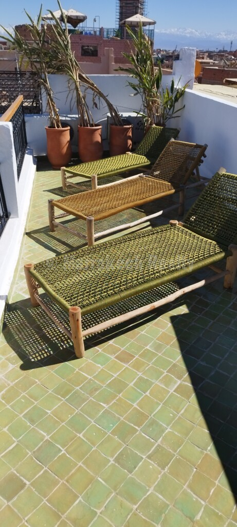 Airbnb three-bedroom riad with plunge pool and car access