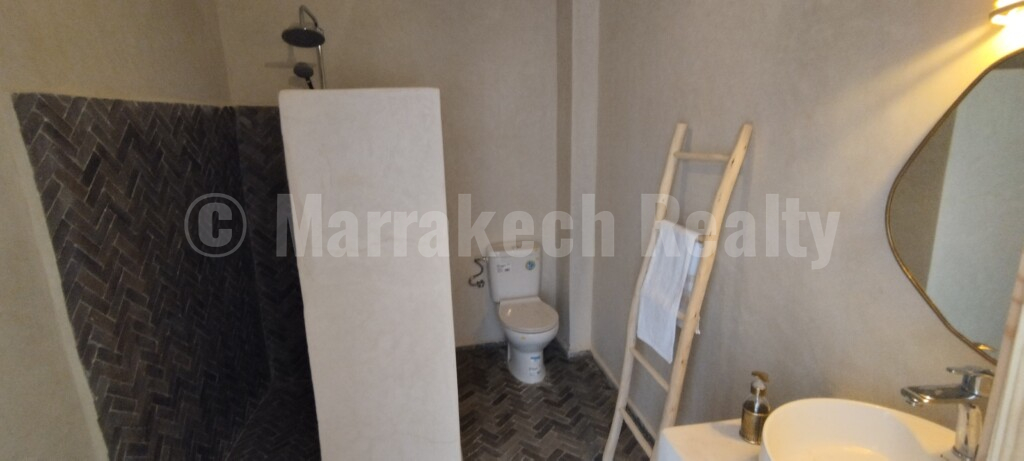 Airbnb three-bedroom riad with plunge pool and car access