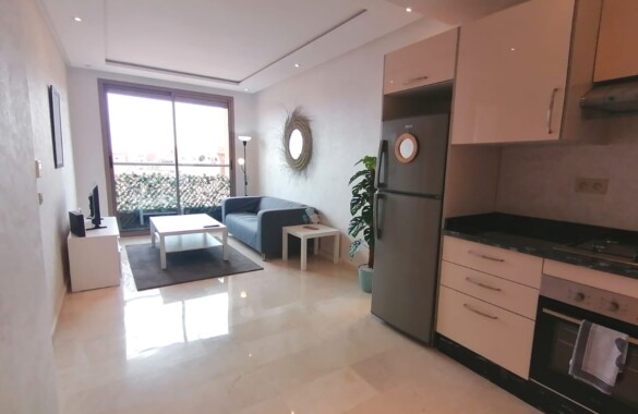 A vendre appartement 1 chambre, centre Guéliz, dernier étage