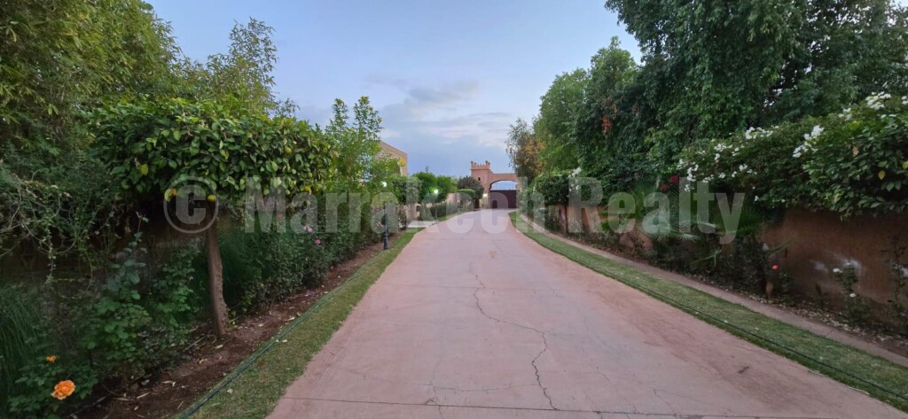 Magnificent luxury villa, located in Palmeraie in a secure residence.