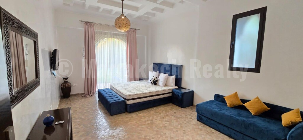 Magnificent luxury villa, located in Palmeraie in a secure residence.