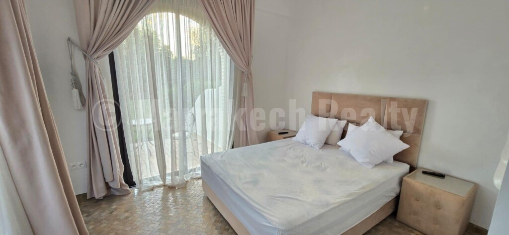 Magnificent luxury villa, located in Palmeraie in a secure residence.