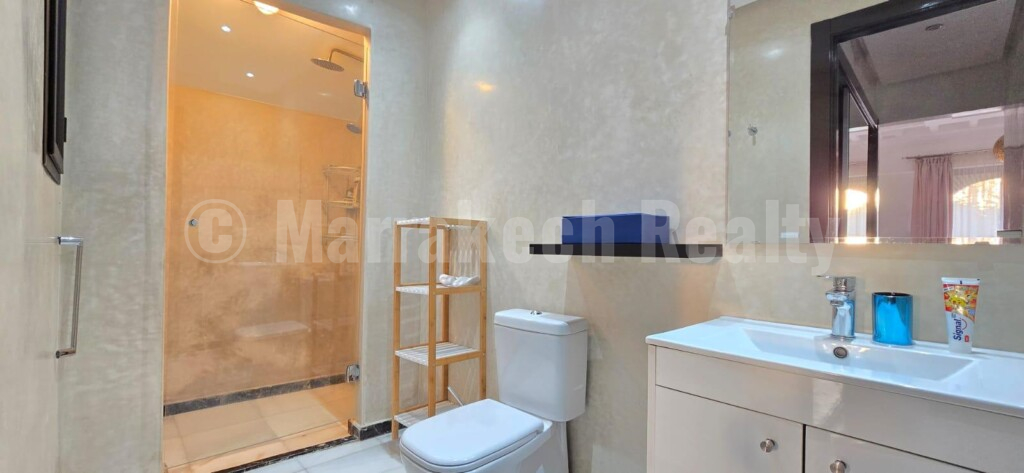 Magnificent luxury villa, located in Palmeraie in a secure residence.