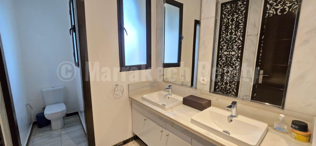 Magnificent luxury villa, located in Palmeraie in a secure residence.