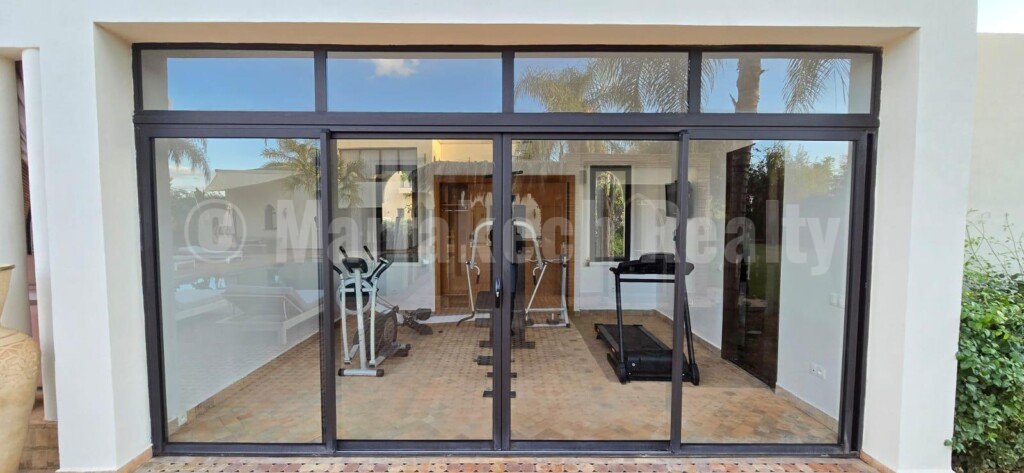 Magnificent luxury villa, located in Palmeraie in a secure residence.