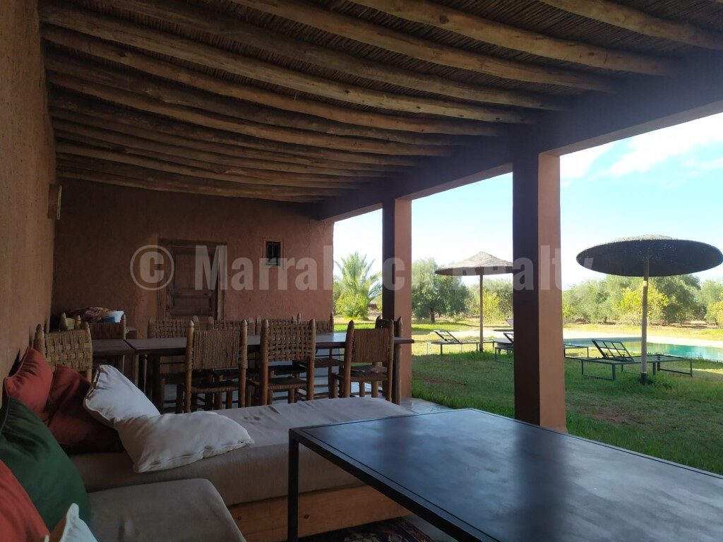 Eco-Lodge kasbah guest house on two hectares