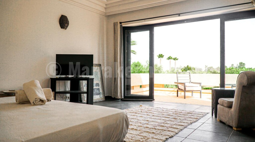 for rent long term villa furnished on the Ourika Road