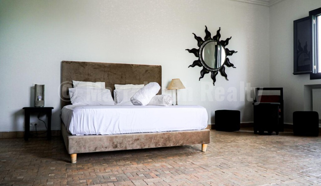 for rent long term villa furnished on the Ourika Road